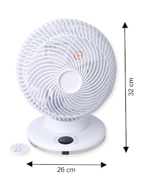 Ventilador de escritorio CM Top con control remoto 12 velocidades
