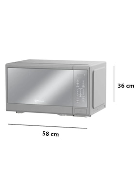 Horno de microondas convencional Koblenz modelo MWKM11IRB-PLA 1.1 pies cúbicos