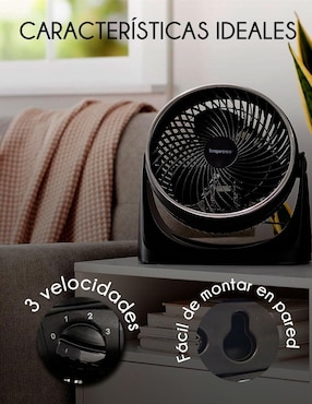 Ventilador de escritorio Impress 3 velocidades