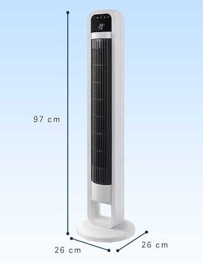 Ventilador de torre Omnibreeze con control remoto 4 velocidades