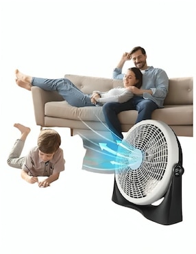 Ventilador de piso Black+Decker 3 velocidades
