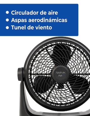 Ventilador 2 en 1 Narvik 3 velocidades