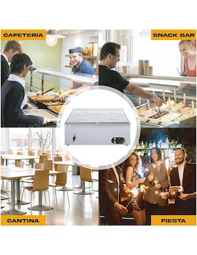 Vaporera Eléctrica Gutstark MKZ-BUFEBANOINOX
