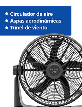 Ventilador 2 en 1 Narvik 3 velocidades