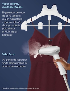 Central de vapor Conair GS121 suela antiadherente