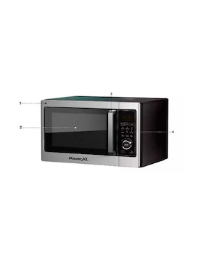 Horno de microondas de convección con grill Power Xl modelo BDK02 1 pie cúbico