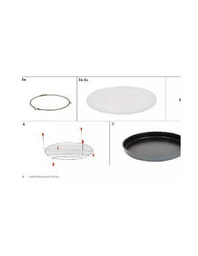 Horno de microondas de convección con grill Power Xl modelo BDK02 1 pie cúbico