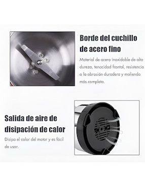 Molino para especias eléctrico Xtellar de acero inoxidable
