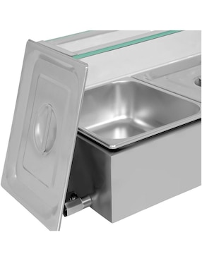 Vaporera Eléctrica Gutstark MKZ-BUFE6ELEINOX