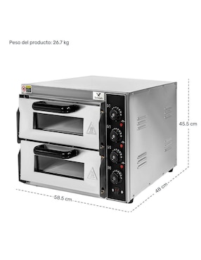 Horno eléctrico Gutstark MKZ-Hornopizza40 70 l
