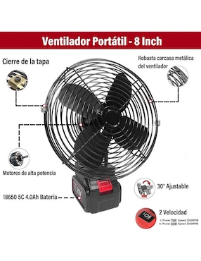 Mini ventilador Anisa Knot Studio No 2 velocidades