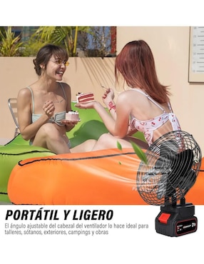 Mini ventilador Anisa Knot Studio No 2 velocidades