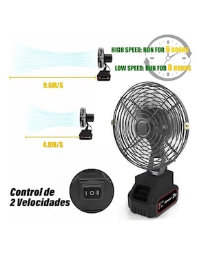 Mini ventilador Anisa Knot Studio No 2 velocidades