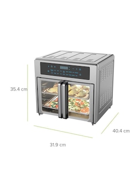 Freidora de aire con compartimento triple Avera 25 L Hpf01
