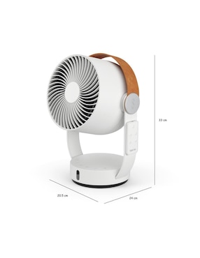 Ventilador de mesa Stadler Form con control remoto 4 velocidades