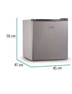 Mini refrigerador Black + Decker BCRK17V 1.6 pies cúbicos