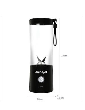 Licuadora Blendjet BLENDJET2BLK 1 velocidad