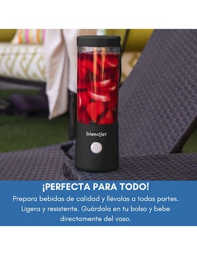 Licuadora Blendjet BLENDJET2BLK 1 velocidad