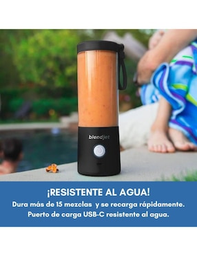 Licuadora Blendjet BLENDJET2BLK 1 velocidad