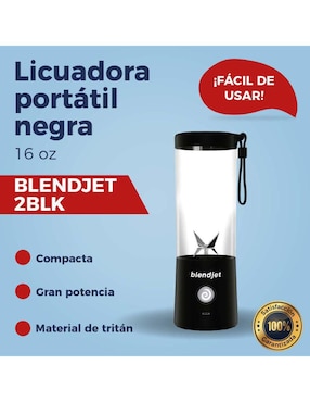 Licuadora Blendjet BLENDJET2BLK 1 velocidad