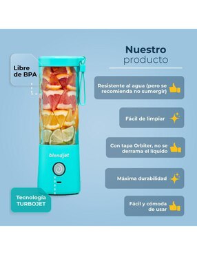 Combo licuadora Blendjet BJ2BL_ECBNA 1 velocidad