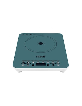Parrilla de inducción Rivel 19IND-TVT de cristal templado