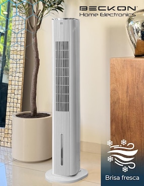 Ventilador 2 en 1 Beckon con control remoto 3 velocidades