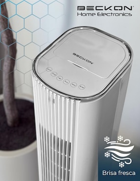 Ventilador 2 en 1 Beckon con control remoto 3 velocidades