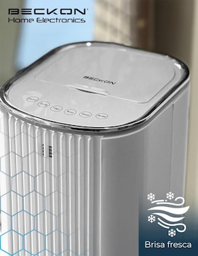 Ventilador 2 en 1 Beckon con control remoto 3 velocidades