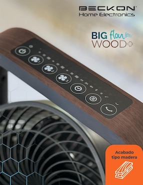 Ventilador 3 en 1 Beckon con control remoto 3 velocidades