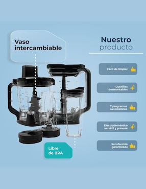 Licuadora Ninja co905ks 3 velocidades