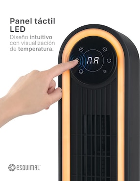 Ventilador de torre Esquimal con control remoto 3 velocidades