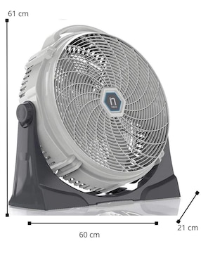 Ventilador de pared Navia no 3 velocidades