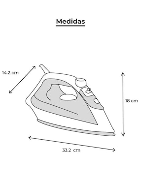 Plancha Tfal FV2808X0 suela cerámica