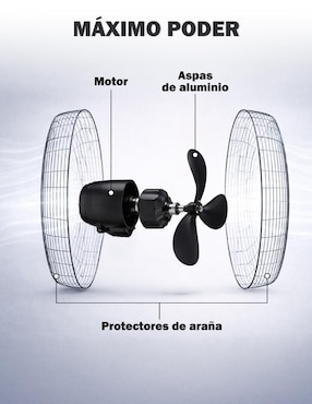 Ventilador industrial Skycare 3 velocidades