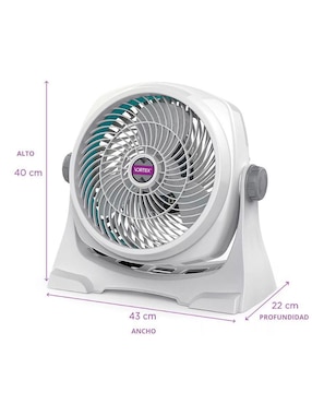 Ventilador de piso Navia 3 velocidades