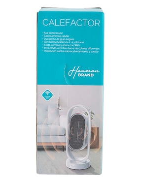 Calefactor smart portátil manual Heuman Brand de 1500 W