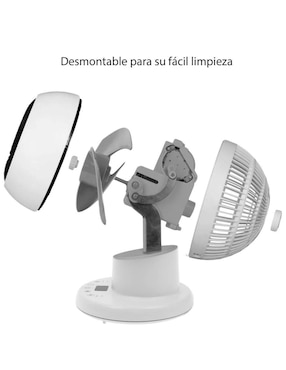 Ventilador de mesa Pallpall con control remoto 5 velocidades
