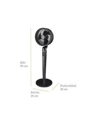 Ventilador de pedestal avera sí 24 "velocidades"