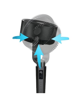 Ventilador de pedestal avera sí 24 "velocidades"