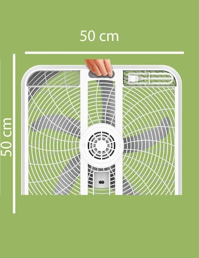 Ventilador de piso Aspen con control remoto 3 velocidades