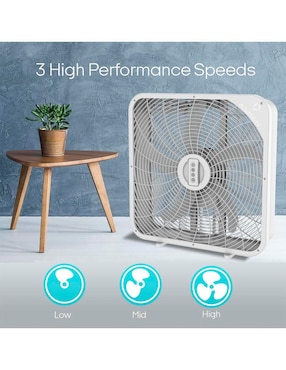 Ventilador de piso Aspen con control remoto 3 velocidades