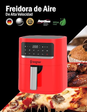 Freidora de aire con compartimento único Bogner 3.3 L baf03