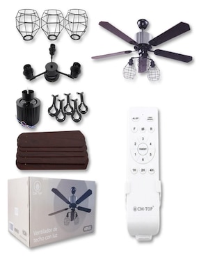 Ventilador de techo CM Top con control remoto 6 velocidades