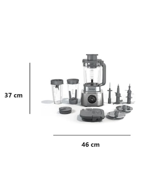 Set licuadora Ninja Foodi SS401-PLATA 7 velocidades