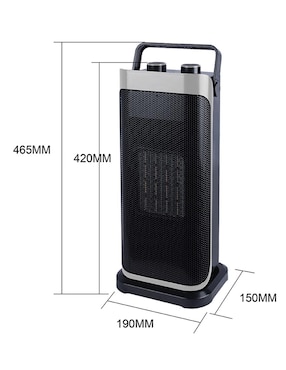 Calefactor torre cerámico portátil eléctrico Heuman Brand de 120 V