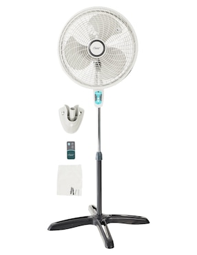 Ventilador 2 en 1 Navia con control remoto 3 velocidades