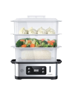 Vaporera Eléctrica Masterchef Power-Steam 360 Hukën MK-FS-12L