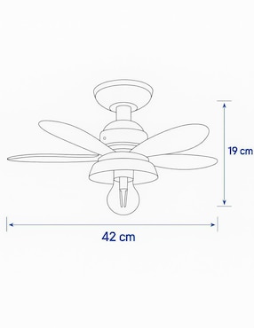 Ventilador de techo Tianlai 1 velocidad