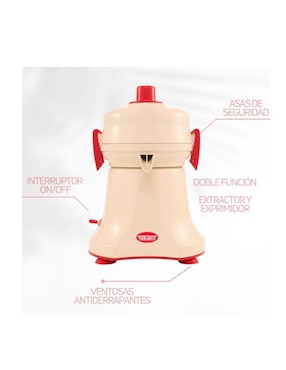 Extractor de jugo Turmix 125 W